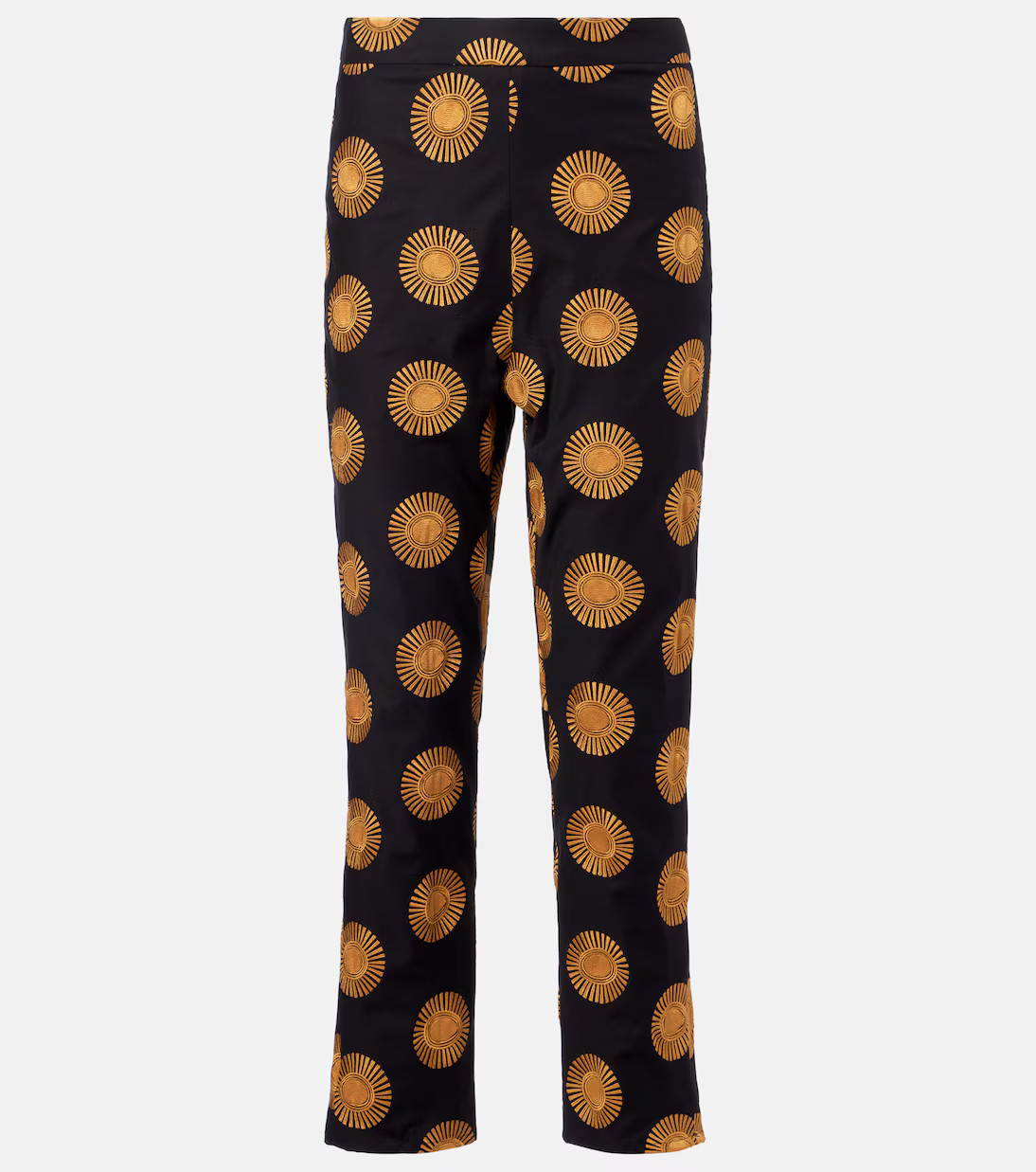 Isola printed cotton-blend straight pants | Mytheresa (US/CA)