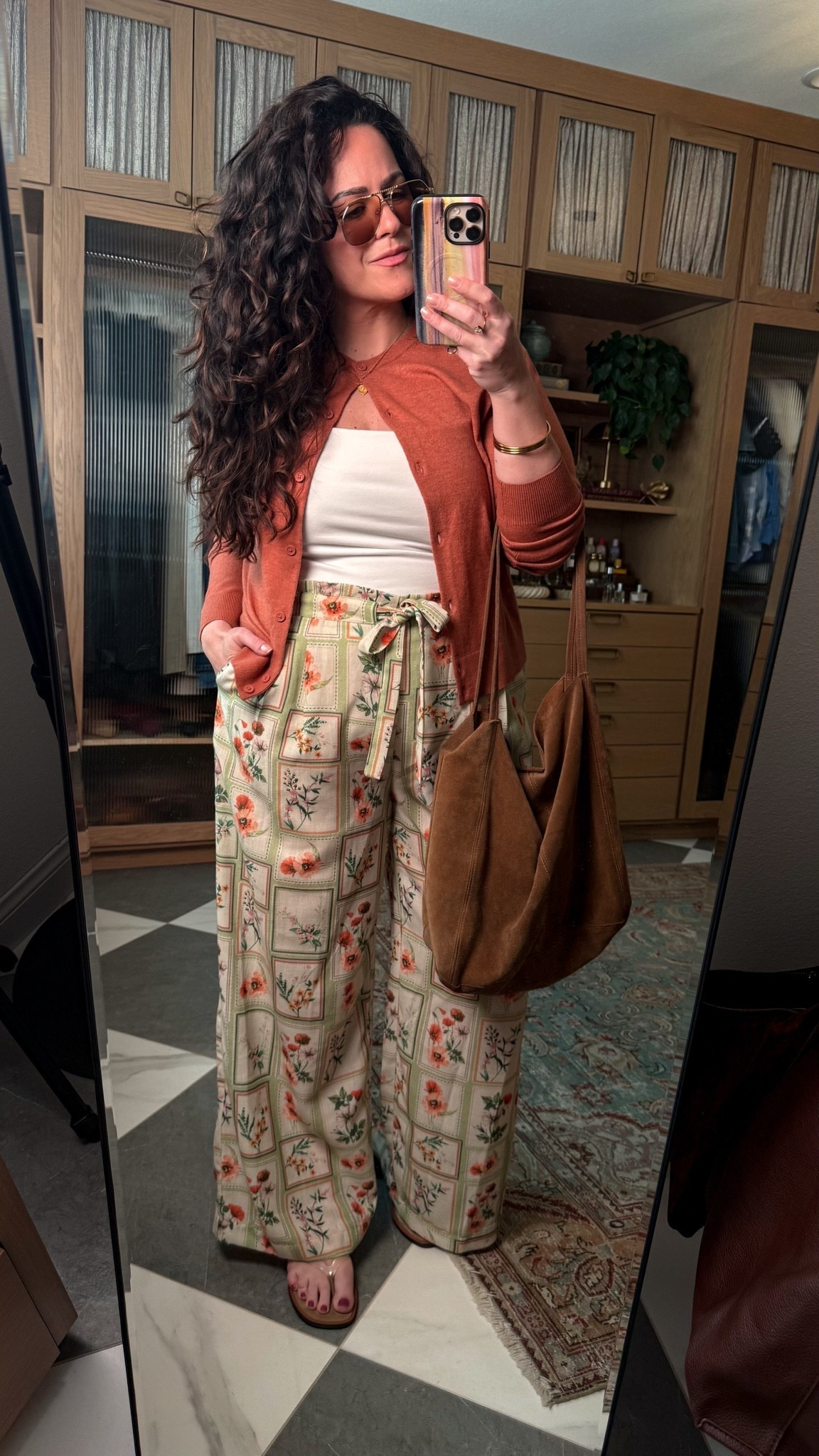 Loving these floral flowy pants for summer! Adding color to my wardrobe lately!

#LTKMidsize #LTKSeasonal