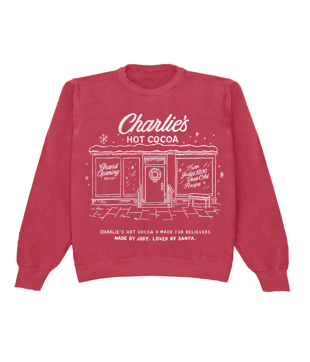 Charlie's Hot Cocoa Crewneck | Shop Kristin Jones
