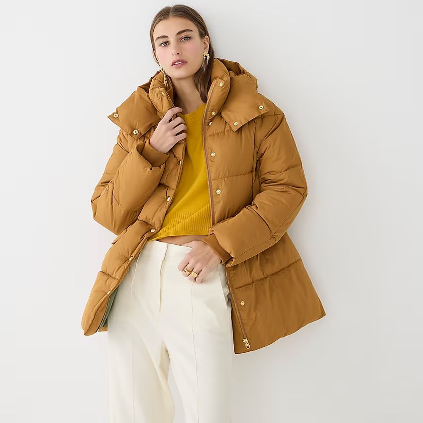 New chateau puffer coat | J.Crew US