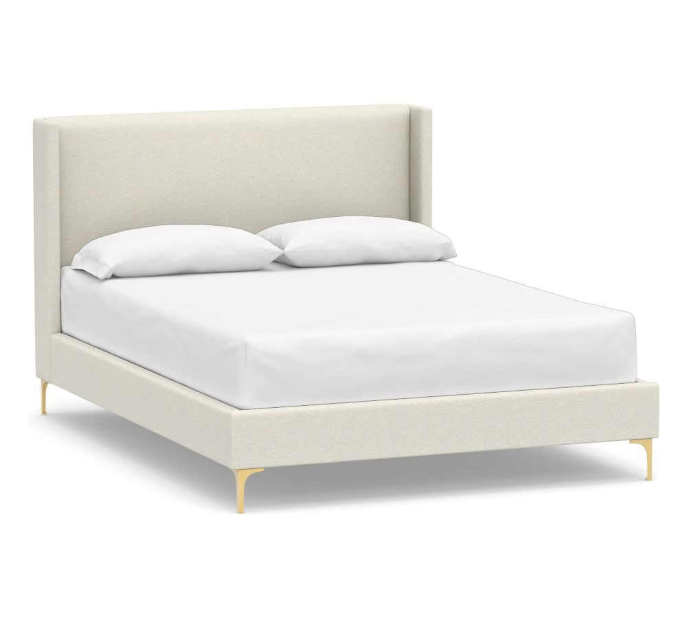 Jake Custom Upholstered Bed | Pottery Barn (US)