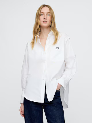 Organic Cotton Oxford Big Shirt | Gap (US)