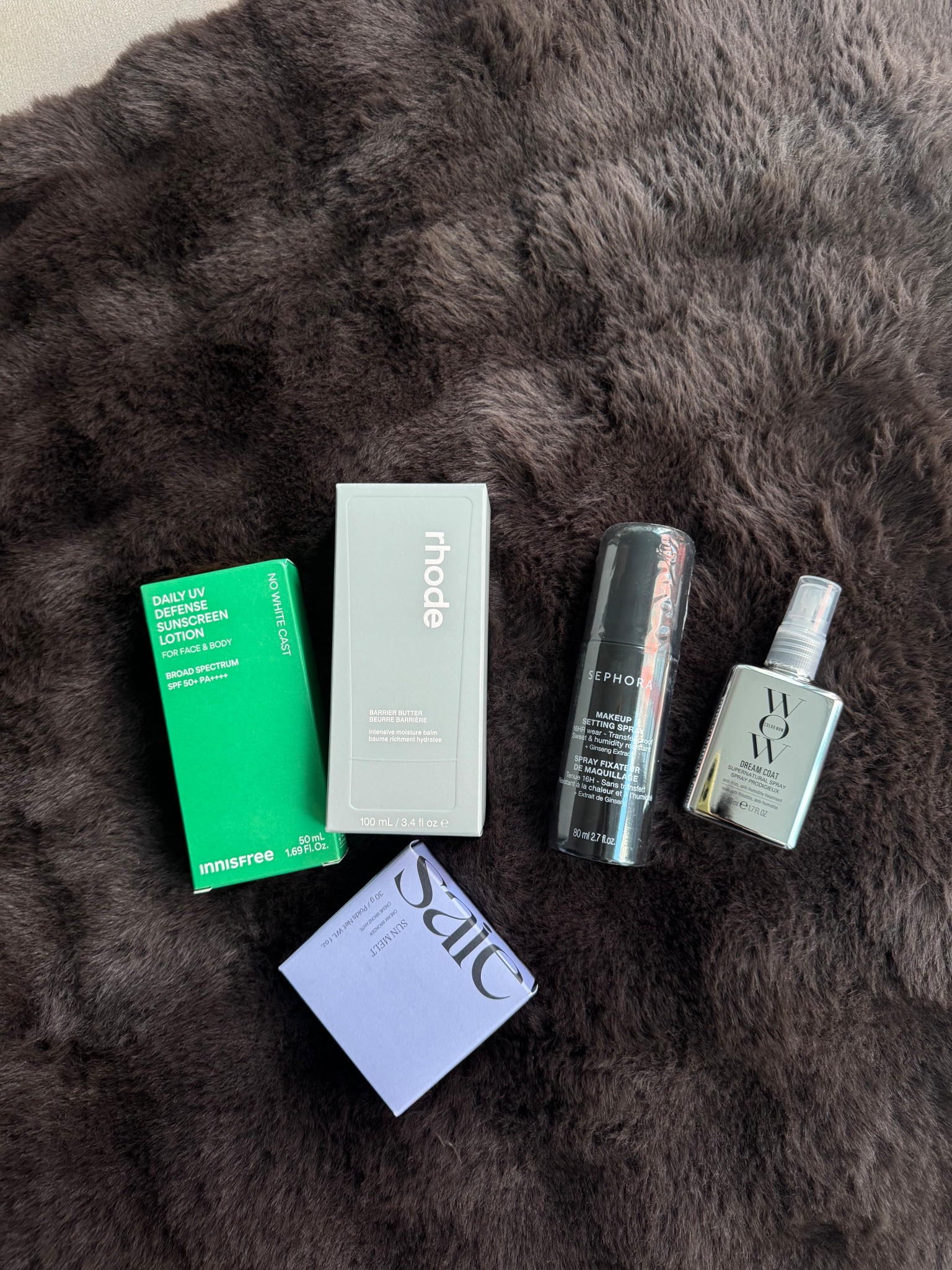 All my skincare must haves in one photo 🤍