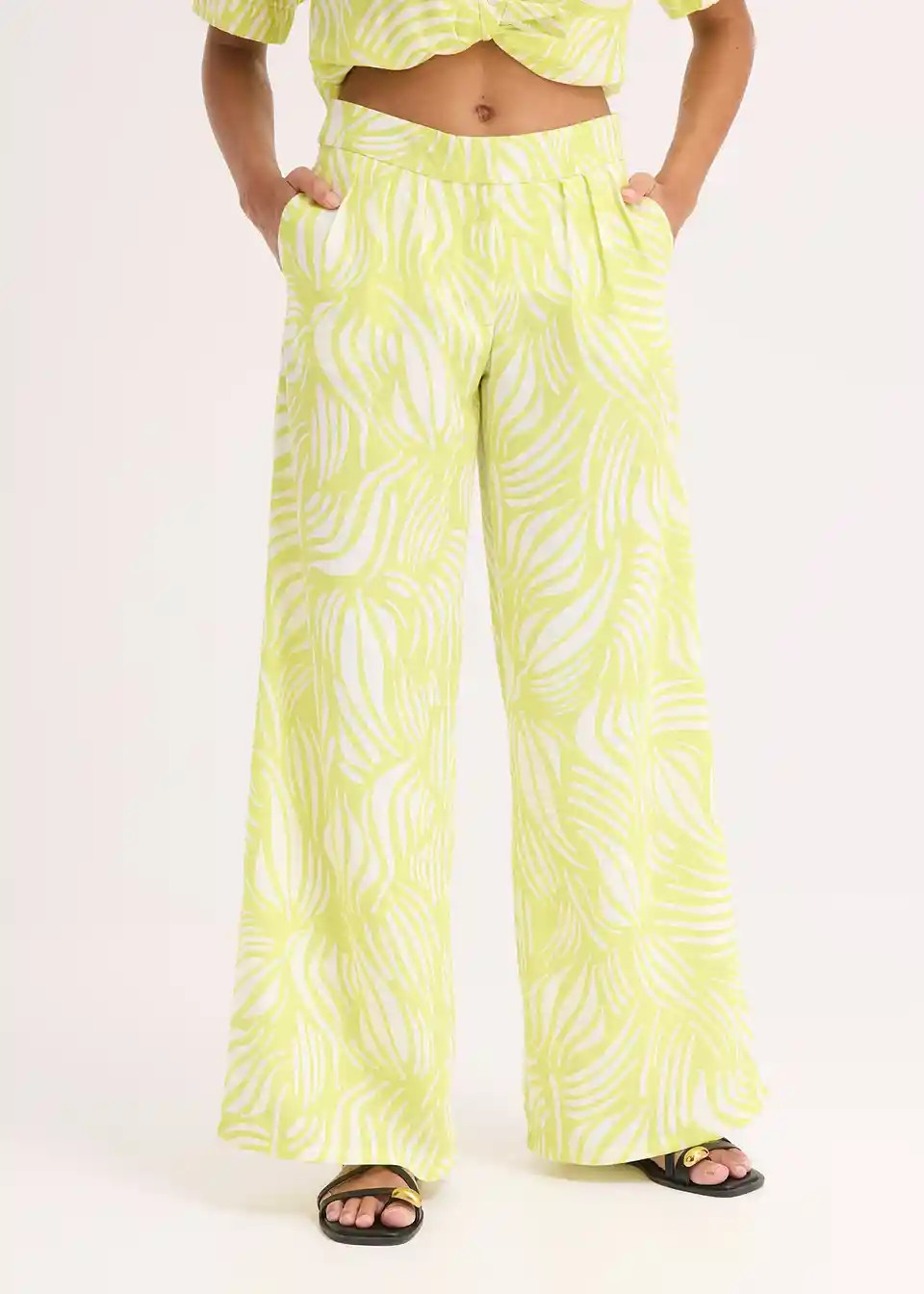 Palazzo-Hose mit Bequembund | Bonprix DE