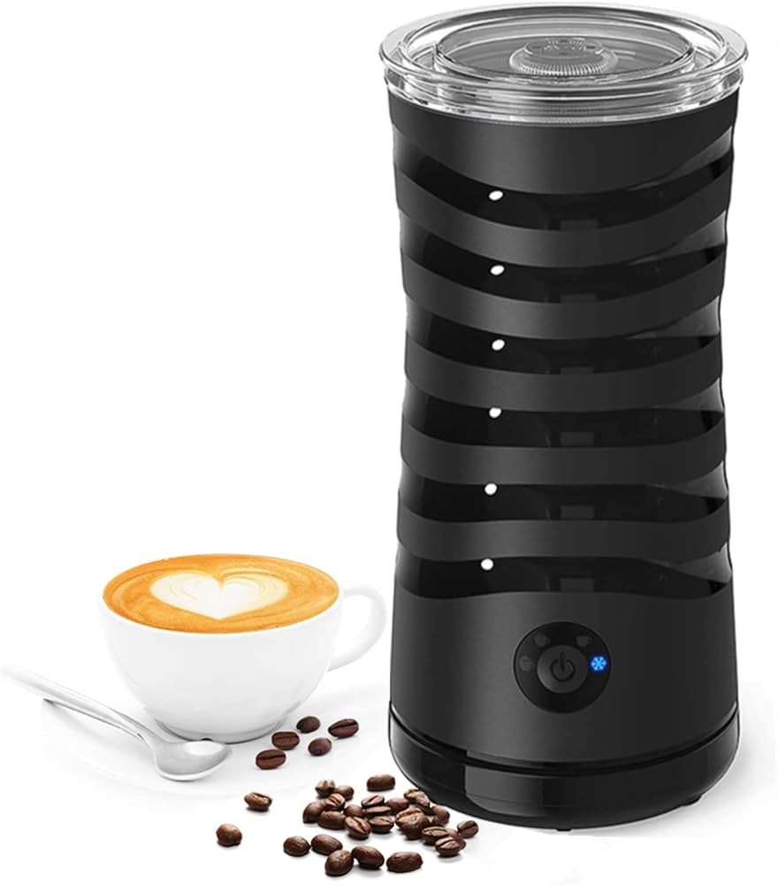 Milk Frother and Steamer, 4-in-1 Milk Frother for Coffee Electric Double Wall, Hot & Cold Foam Mi... | Amazon (US)