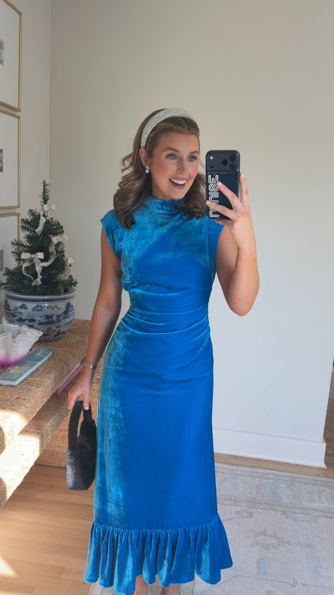 Holiday luncheon outfit! Wearing an XS in dresss