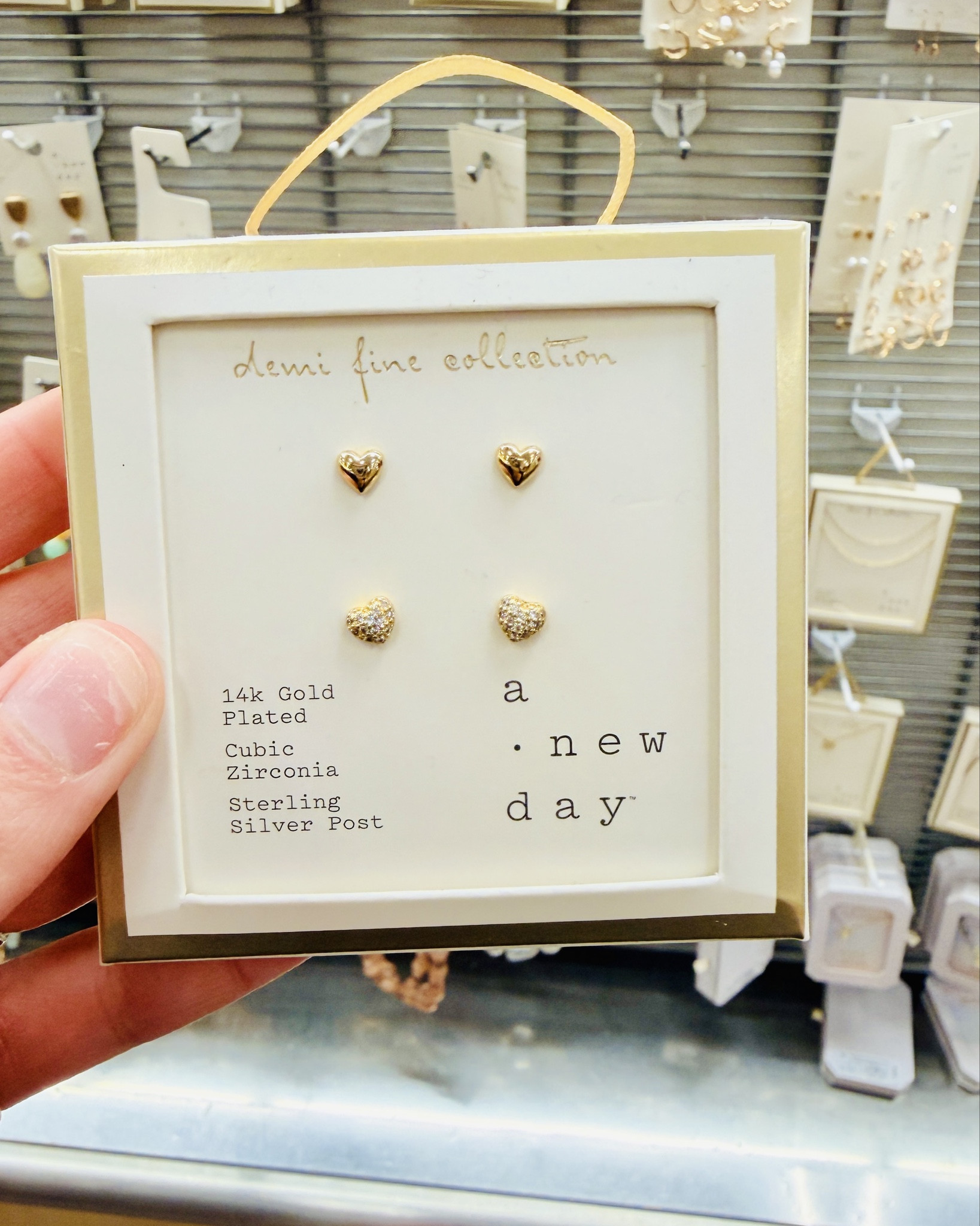 Target’s New Day earrings are such easy everyday neutrals — lightweight, affordable, and perfect for daily wear. Linking all my favorites here 🤍

#giftsforher #valentinesdaygift #jewelry #targetfinds 

#LTKWorkwear #LTKBeauty #LTKValentine