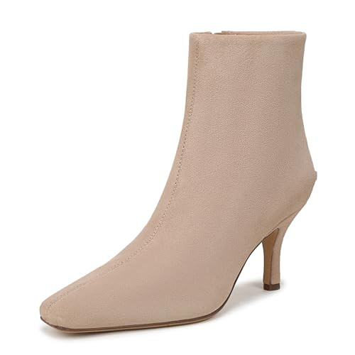 Circus NY by Sam Edelman Women's Laura Ankle Boot, Warm Oat, 8 | Amazon (US)