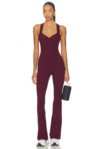 437 The Sculpt Onesie in Black Cherry from Revolve.com | Revolve Clothing (Global)