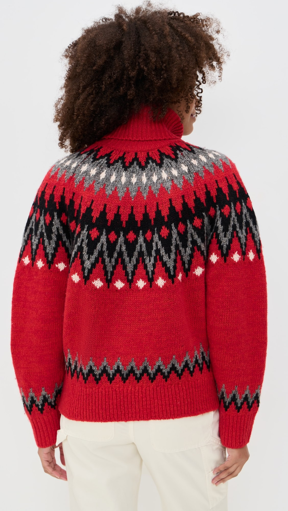 Wool Blend Long Sleeve Turtleneck Pullover Sweater | Shopbop