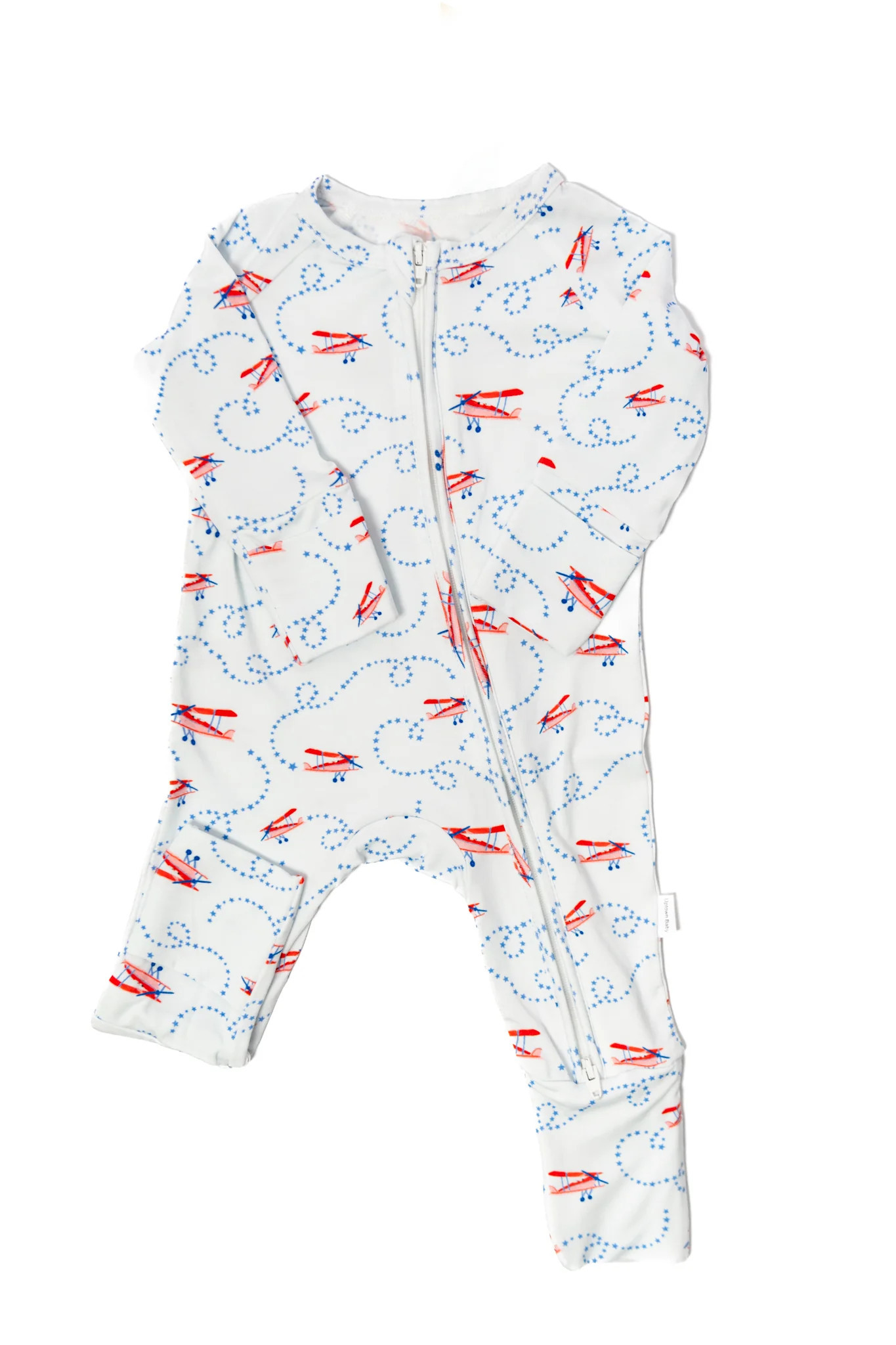 Airplanes Sleep Romper NB | The Uptown Baby