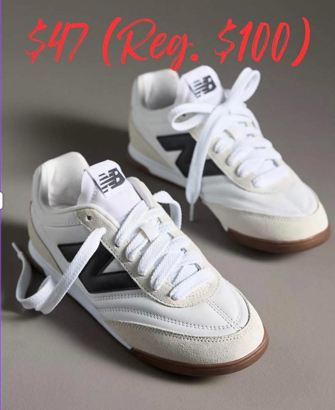 This price is crazy!! Love these classic NB sneakers on sale, $47 (originally $100)

Dropping 🔗👇 

#LTKSaleAlert #LTKSeasonal