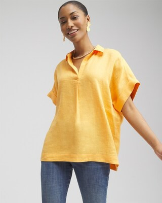 Linen Popover Top | Chico's