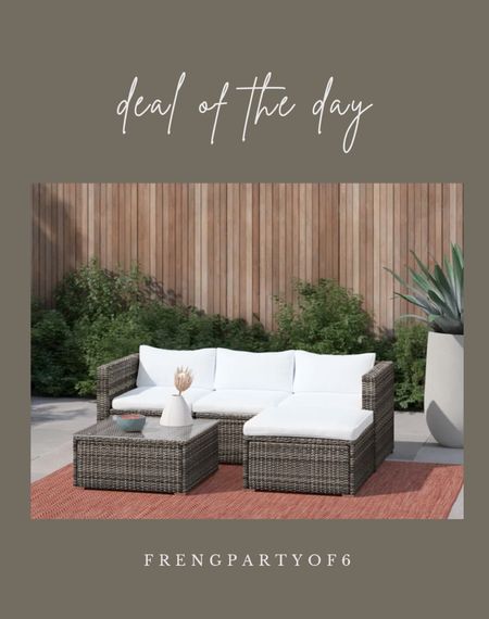 This patio set is on sale and under $400! Boujee on a budget, affordable home, outdoor sectional

#LTKSaleAlert #LTKSeasonal #LTKHome