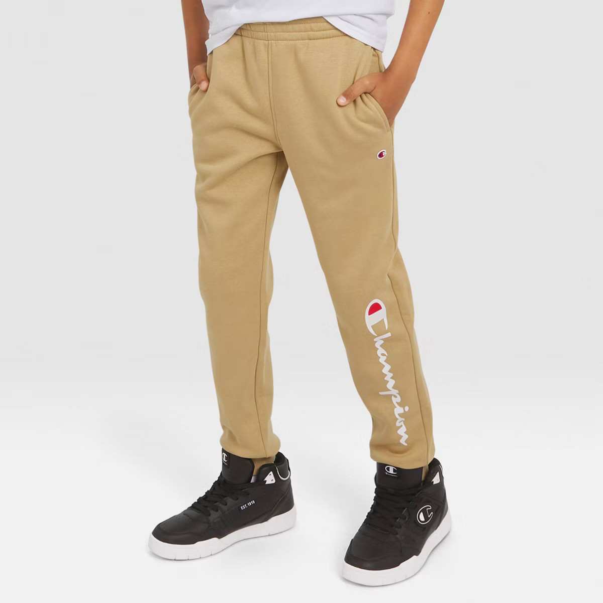 Champion Kids' Signature Fleece Jogger Pants | Target