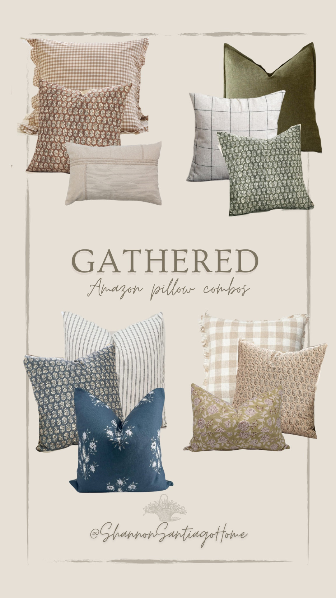 Amazon finds, Amazon pillow, pillow combo, vintage modern, budget pillow covers, Amazon budget finds, block print pillow, floral pillow, budget decor finds

#LTKhome