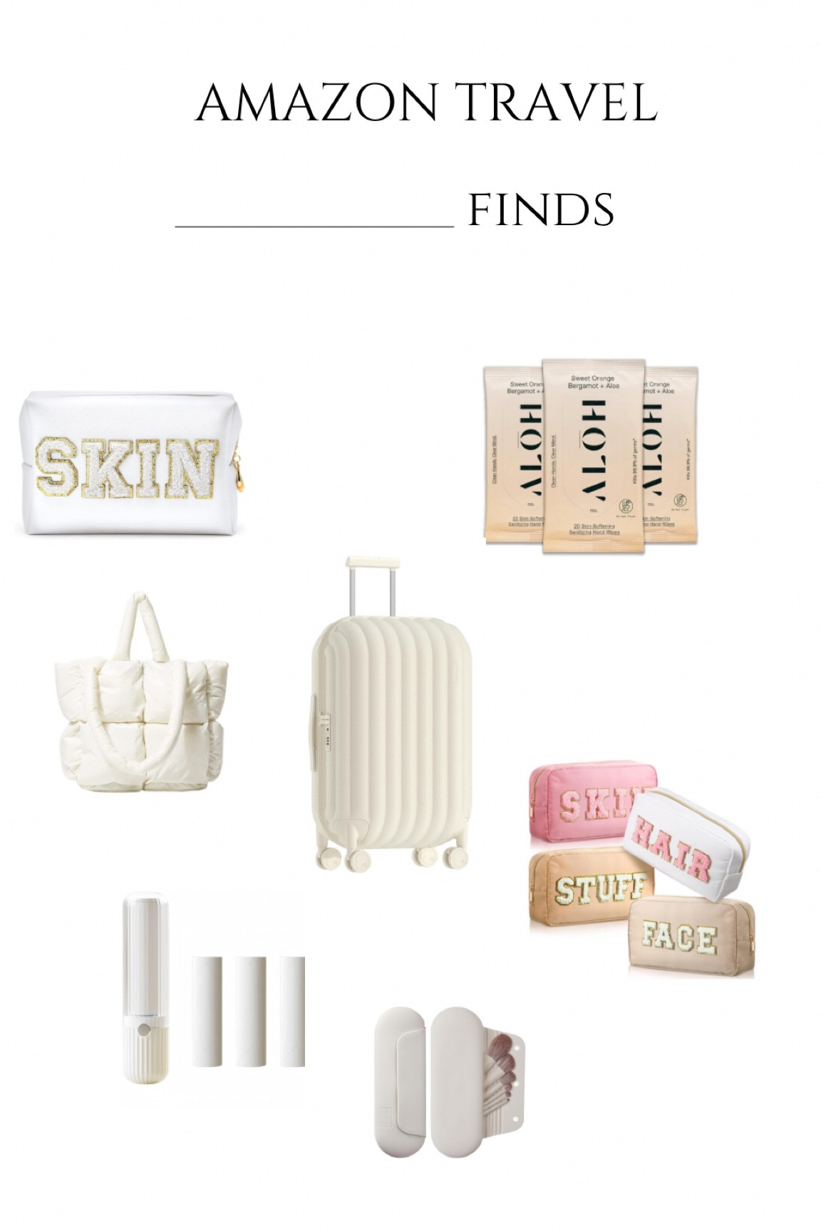 AMAZON TRAVEL MUST HAVES


#LTKBeauty #LTKStyleTip #LTKHome