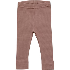 Dusty Rose Organic Leggings | Mebie Baby