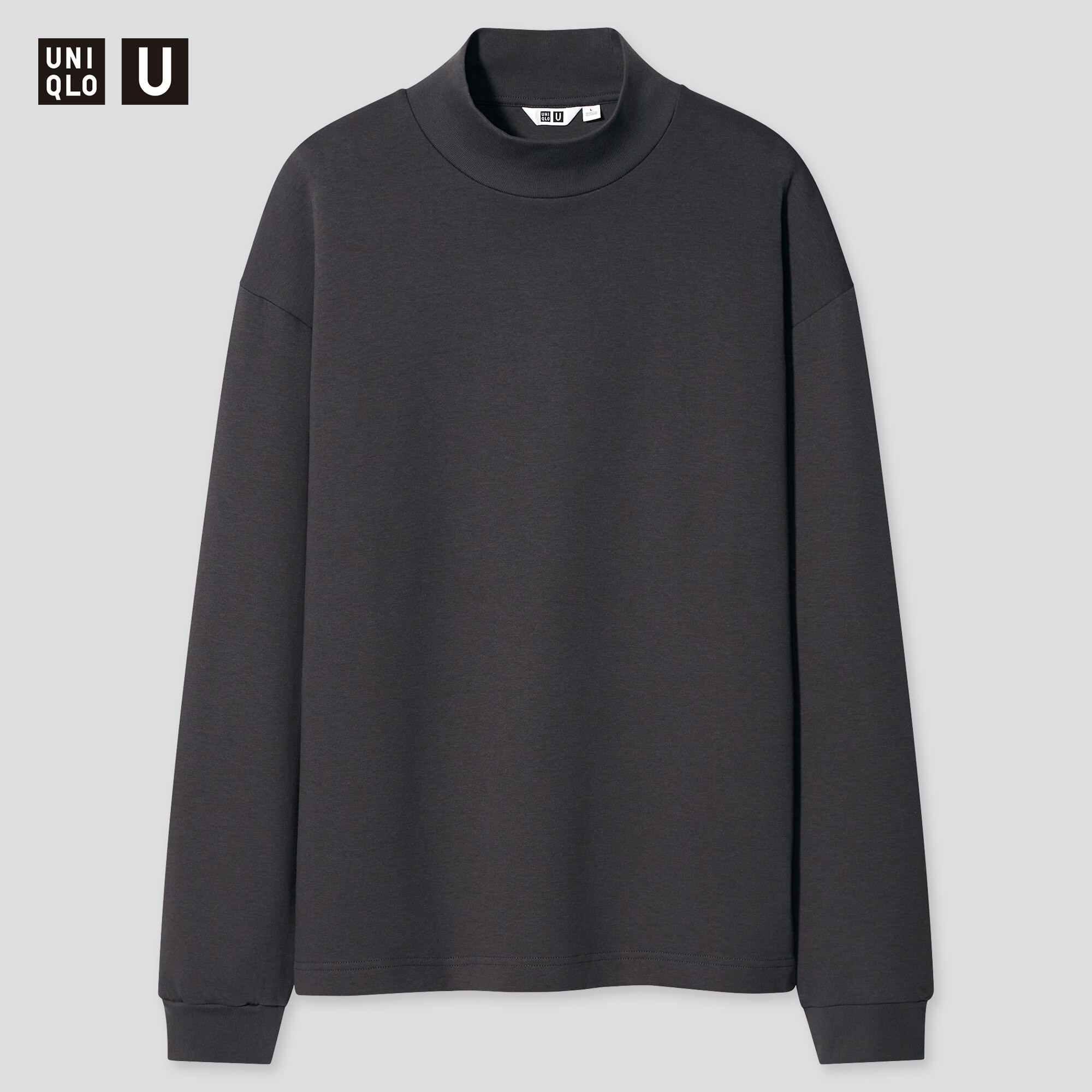 U Mock Neck Long-Sleeve Pullover | UNIQLO (US)