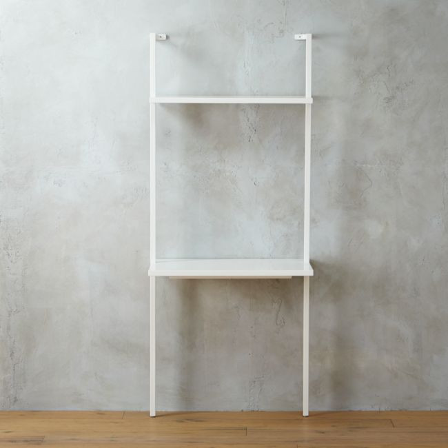 Stairway White 72.5" Desk | CB2