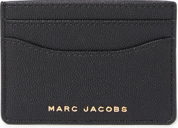 Pebbled Leather Card Case | Nordstrom Rack
