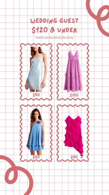 Wedding guest dresses under $120. These would be great for a casual wedding dress could. Could dress up more for a cocktail reception as well. 


Abercrombie, Abercrombie dresses, wedding guest, wedding guest dresses, cocktail wedding guest, casual wedding guest, summer wedding guest 

#LTKwedding #LTKfindsunder100