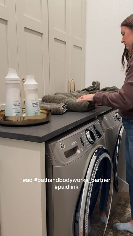 #Bathandbodyworks_Partner #PaidLink #ad We recently completed our laundry room renovation and washing/folding laundry has quickly become one of my favorite tasks.
 
@bathandbodyworks laundry products make our clothes smell amazing, like a fresh spring day. The stain fighting concentrated formula is perfect for those stuck on stains and the fragrance boosters add that extra fragrance. Check out all the amazing scents! 


#LTKfindsunder50 #LTKhome