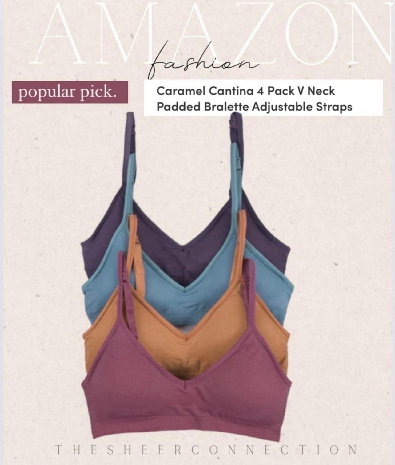 Women’s  4 Pack V Neck
Padded Bralette Adjustable Straps

These are very comfortable and a very popular pick. 

Most loved    


Most loved 2024 amazon finds


Amazon prime
Amazon influencer 
Amazon deals
Daily deals 

#LTKStyleTip
#LTKBeauty 







#LTKStyleTip #LTKBeauty #LTKMens
#LTKBackToSchool #LTK
Amazon daily deals 

Deals
Labor Day 
Black Friday 
Prime
Amazon prime 
Amazon prime day 2024
Amazon prime day 14
Amazon prime day deals 
Beauty deals 
Fashion deals 
Prime maternity deals  #LTLBump #LTKBaby #LTKStyleTip #LTKWorkwear  #collegefinds





tiktok #springrefresh #fridgeorganizers #storageandorganization #kitchenfinds #amazonkitchenfinds #kitchenstiorage #springbreak #amazonkitchen #organizer #kitchenstorage #kitchenirganizer #musthaves #storageandorganization #fridgeorganizer @amazon #amazon #amazonhome #postpartum #baby #bump #millennial #genz #diningroom #diningchairs #diningroomdecor @shop.ltk #liketkit #plates #amazonplates #dinnerware #dinnerbowls #breakfastbowls #kitchenbowls


 
#LTKFindsUnder50 #LTKHome #LTKFamily 
 #LTKSaleAlert #LTKMidsize 
#Amazonprimeday #LTKMens #LTKBump #LTKMidsize #LTKTravel #bra

#LTKSeasonal #LTKU #LTKU #LTKSeasonal #LTKSeasonal #LTKActive #LTKActive