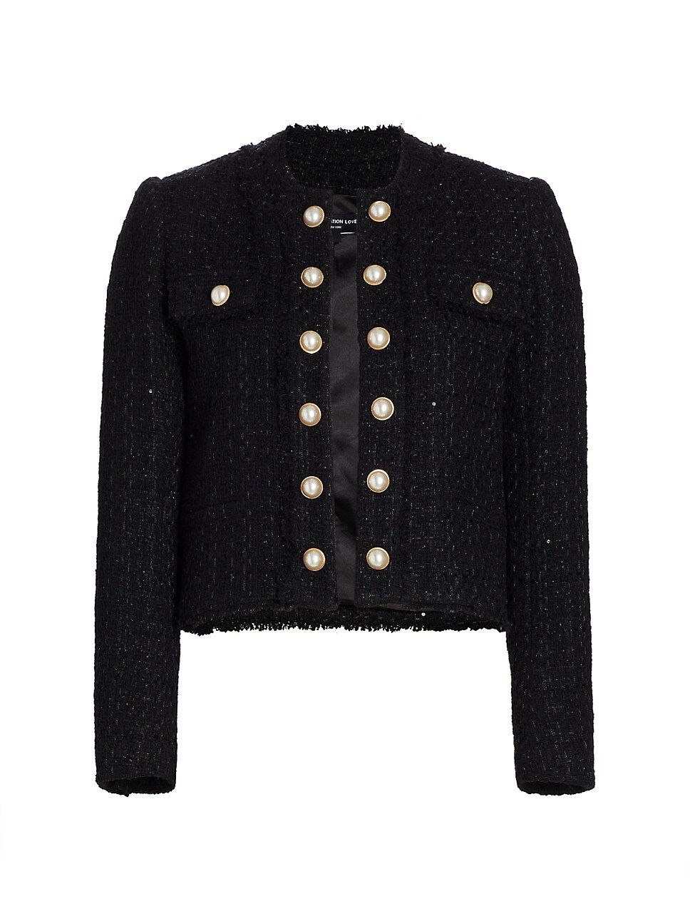 Koby Cotton-Blend Tweed Jacket | Saks Fifth Avenue