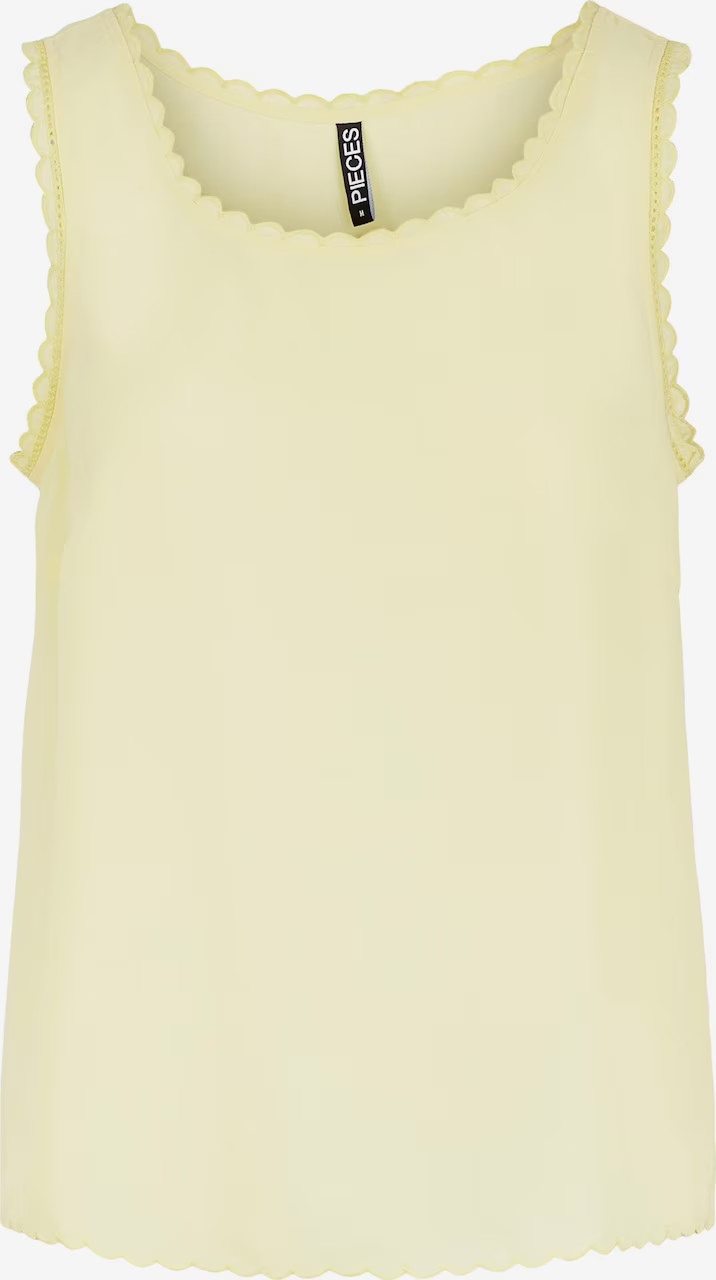 PIECES Top 'Vera' in Geel | ABOUT YOU | ABOUT YOU NL