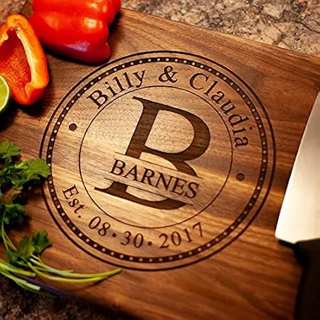 Personalized Cutting Board, USA Handmade Cutting Board - Personalized Gifts - Wedding Gifts for the  | Amazon (US)