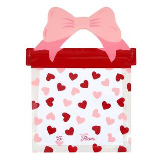 Valentine's Day Hearts & Bow Zip Treat Bags, 10ct. by Celebrate It® | Michaels Stores