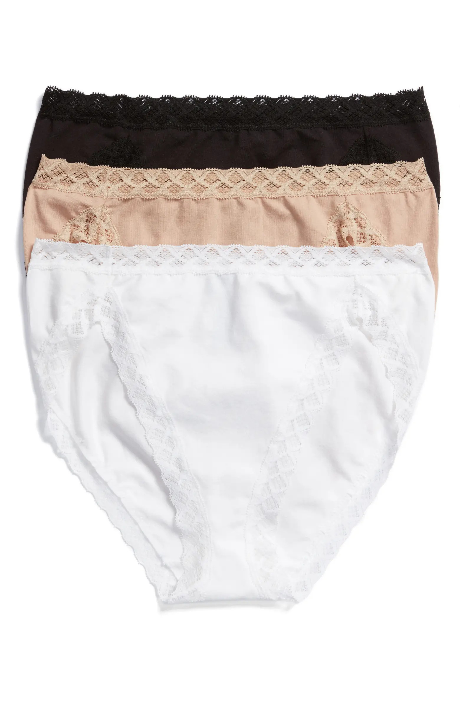 Natori Bliss 3-Pack French Cut Briefs | Nordstrom | Nordstrom