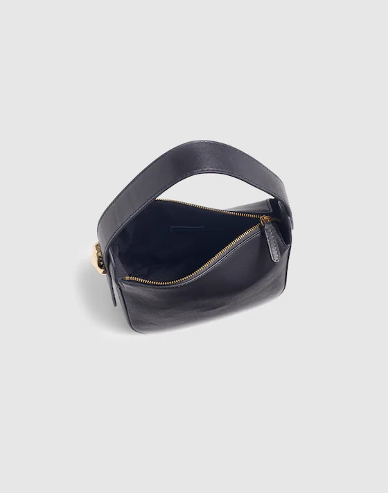 The Sculpted Metal Wristlet Bag | Madewell