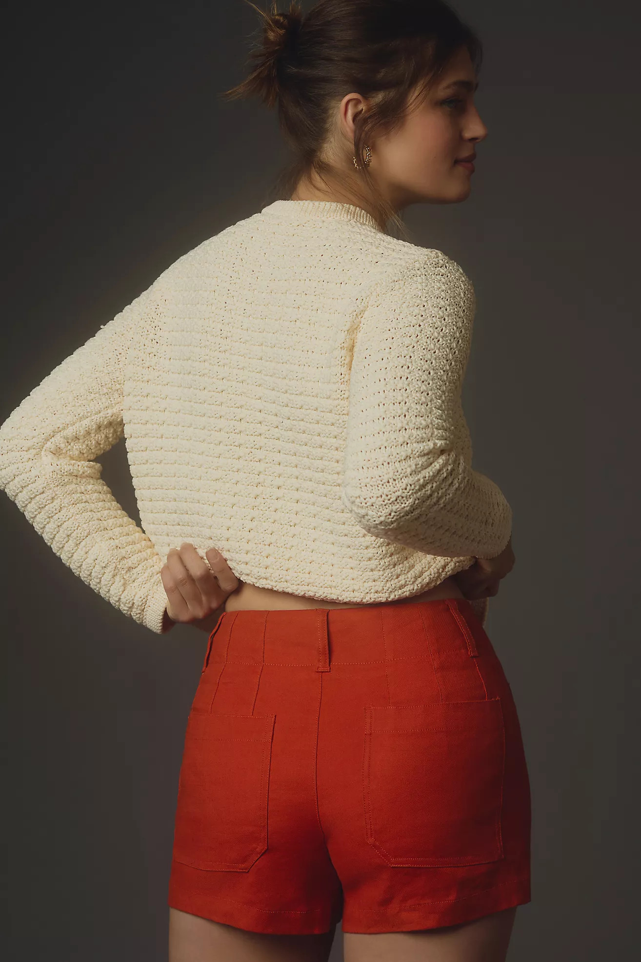 The Colette Shorts by Maeve: Linen Edition | Anthropologie (US)