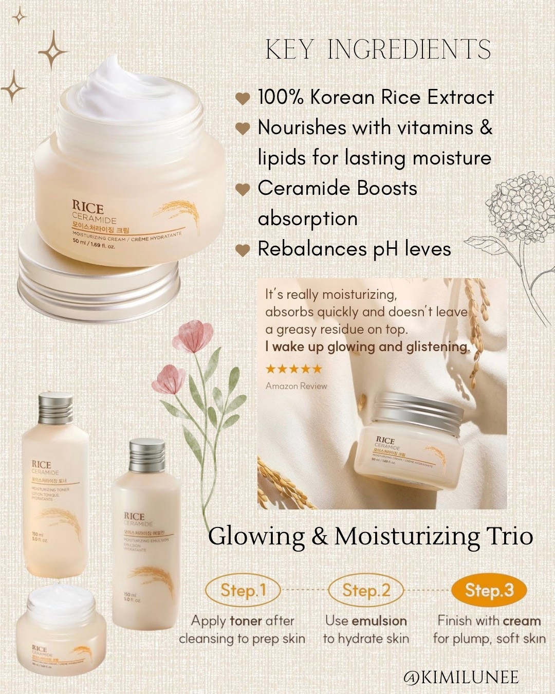 This rice cream completely saved my skin during the cold winter months. If you struggle with dry, easily irritated skin! or you’re just looking for that glass skin glow…this moisturizer is for you <3 Scroll for my top products!!
#skincare #koreanskin #glowyskin #kbeauty

#LTKmorningroutine #LTKU #LTKselfcare