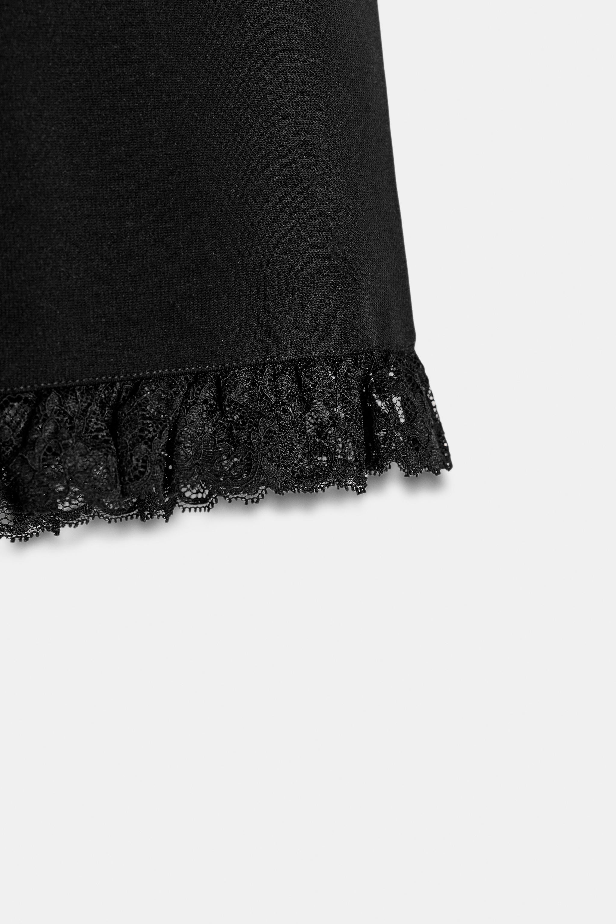 STRETCH LACE TOP | Zara UK