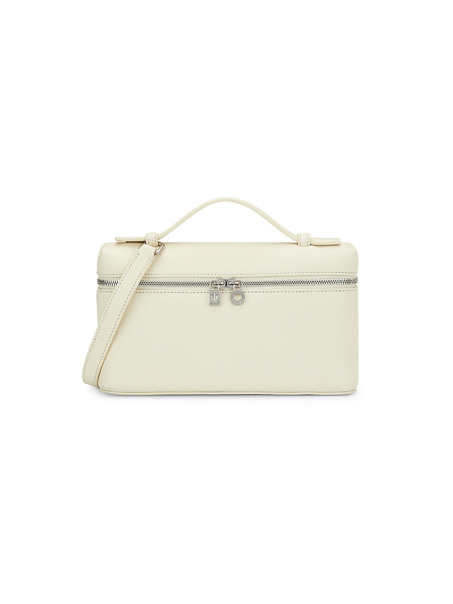 Women's Extra Pocket L19 Leather Bag - Whisper White | Saks Fifth Avenue