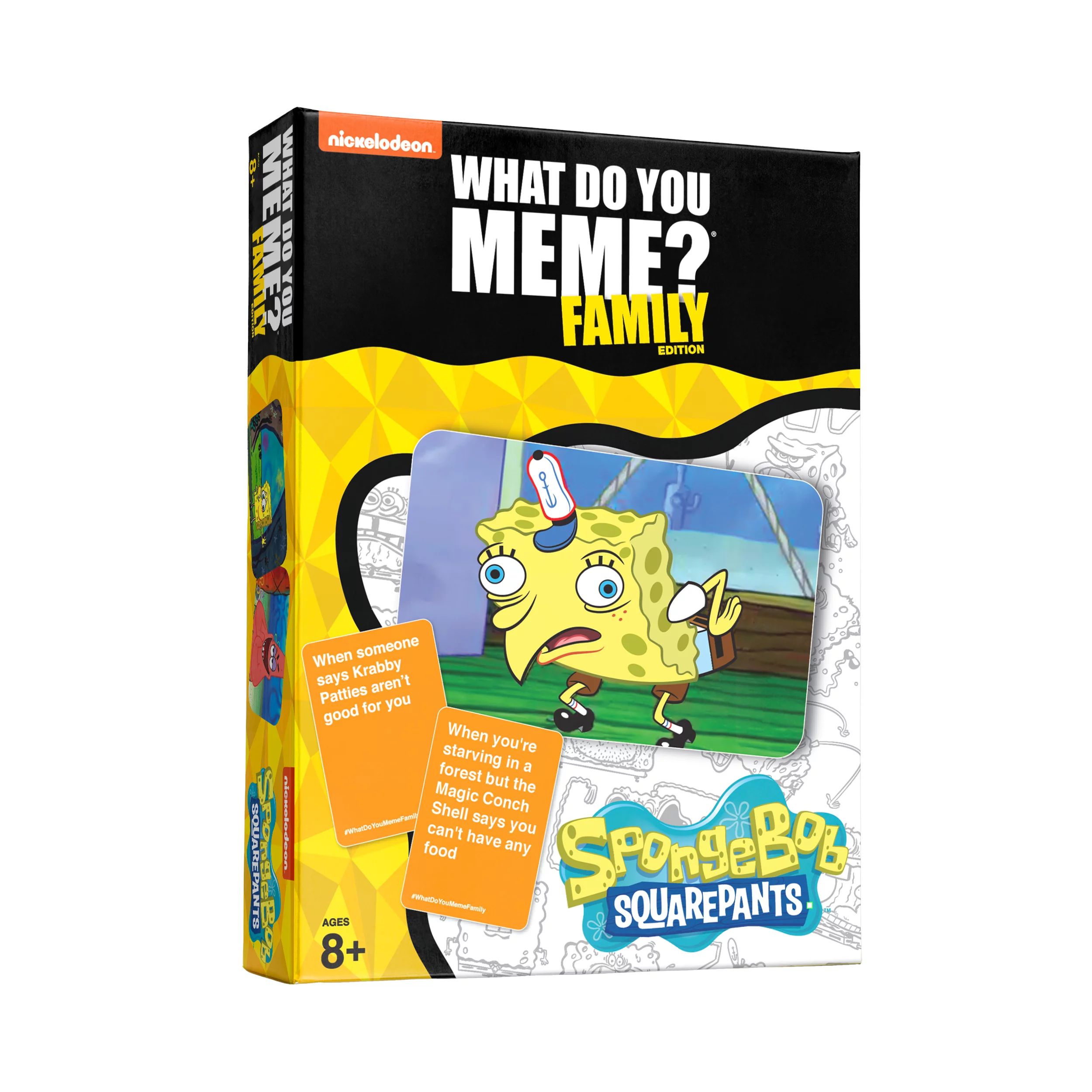 What Do You Meme?® SpongeBob Family Edition Card Game – For Ages 8+ – Perfect for Game Night... | Walmart (US)