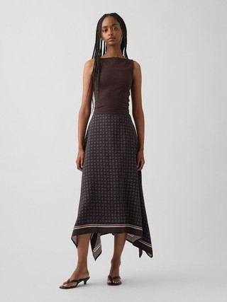 Handkerchief Maxi Skirt | Gap (US)