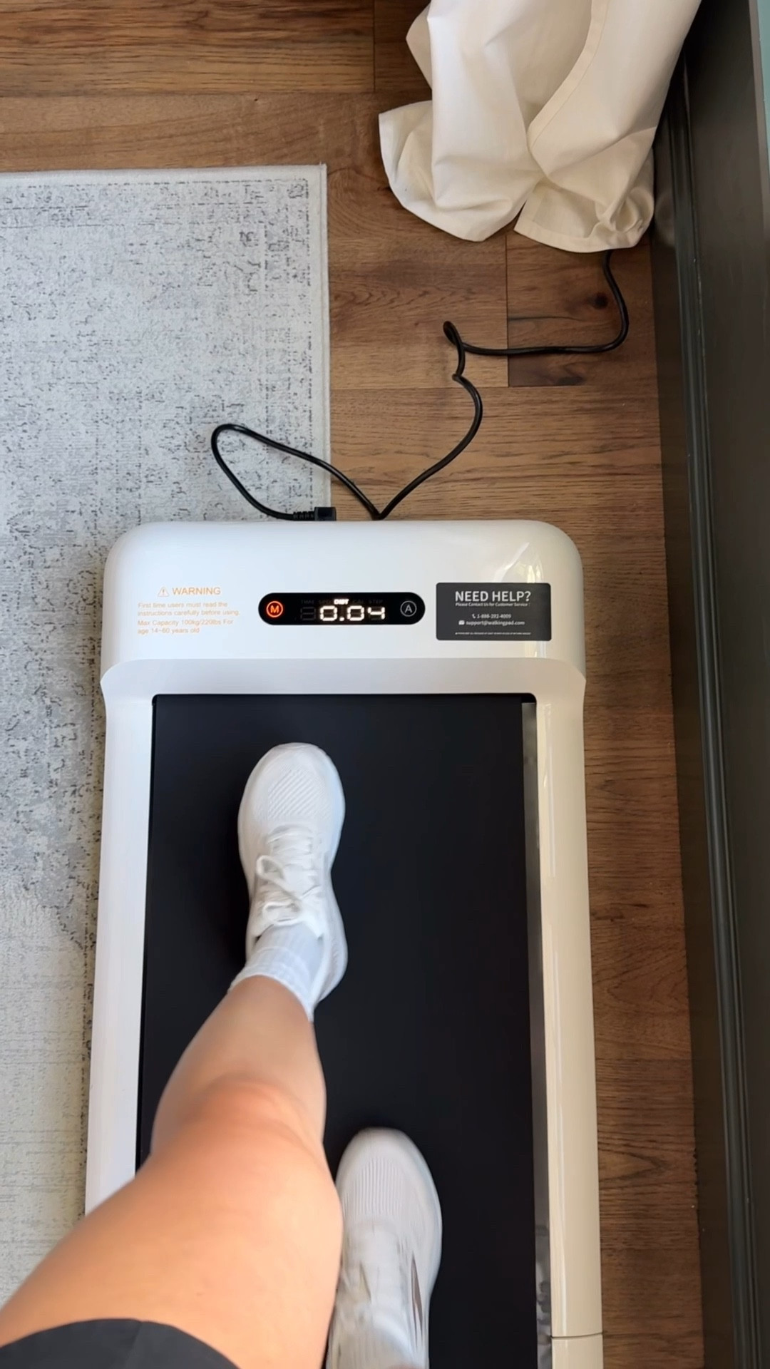 This walking pad has been my favorite way to sneak in movement during the day. It makes staying active feel so effortless! Tap to shop 🔗👟

#LTKfitnessgoals #LTKmorningroutine #LTKmorningroutine #LTKfitnessgoals