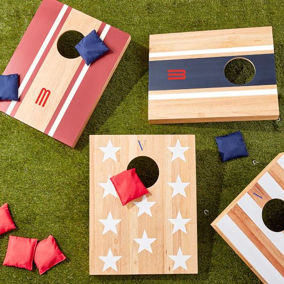 Portable Lacquer Bean Bag Toss | Mark and Graham