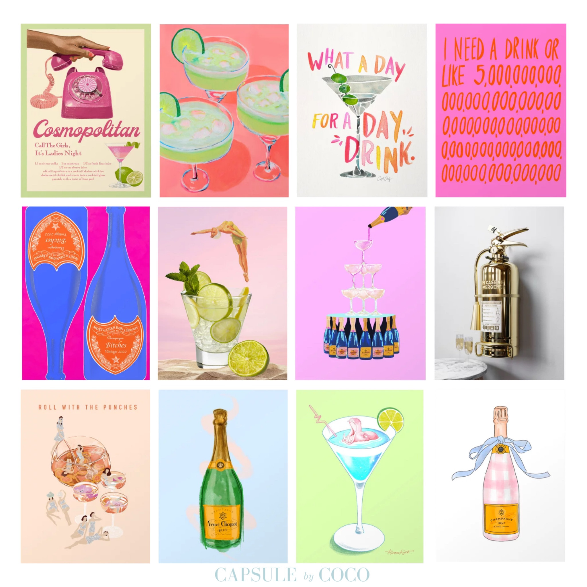 ☎️🍸🍾💕🦛

Check out this fun art from Society6! These artists are all so talented and I recommend checking out all of their amazing work! 

Funky art, art prints, college dorm room, dorm decor, apartment decor, fun art prints, bar cart decor, preppy bar cart, bar cart art, CapsuleByCoCo

#LTKU #LTKhome