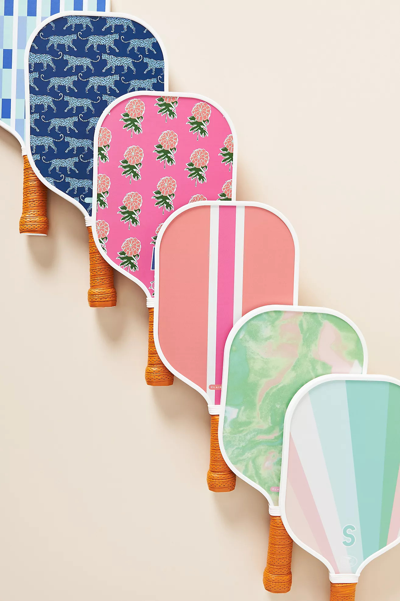 Monogram Outdoor Pickleball Paddle | Anthropologie (US)