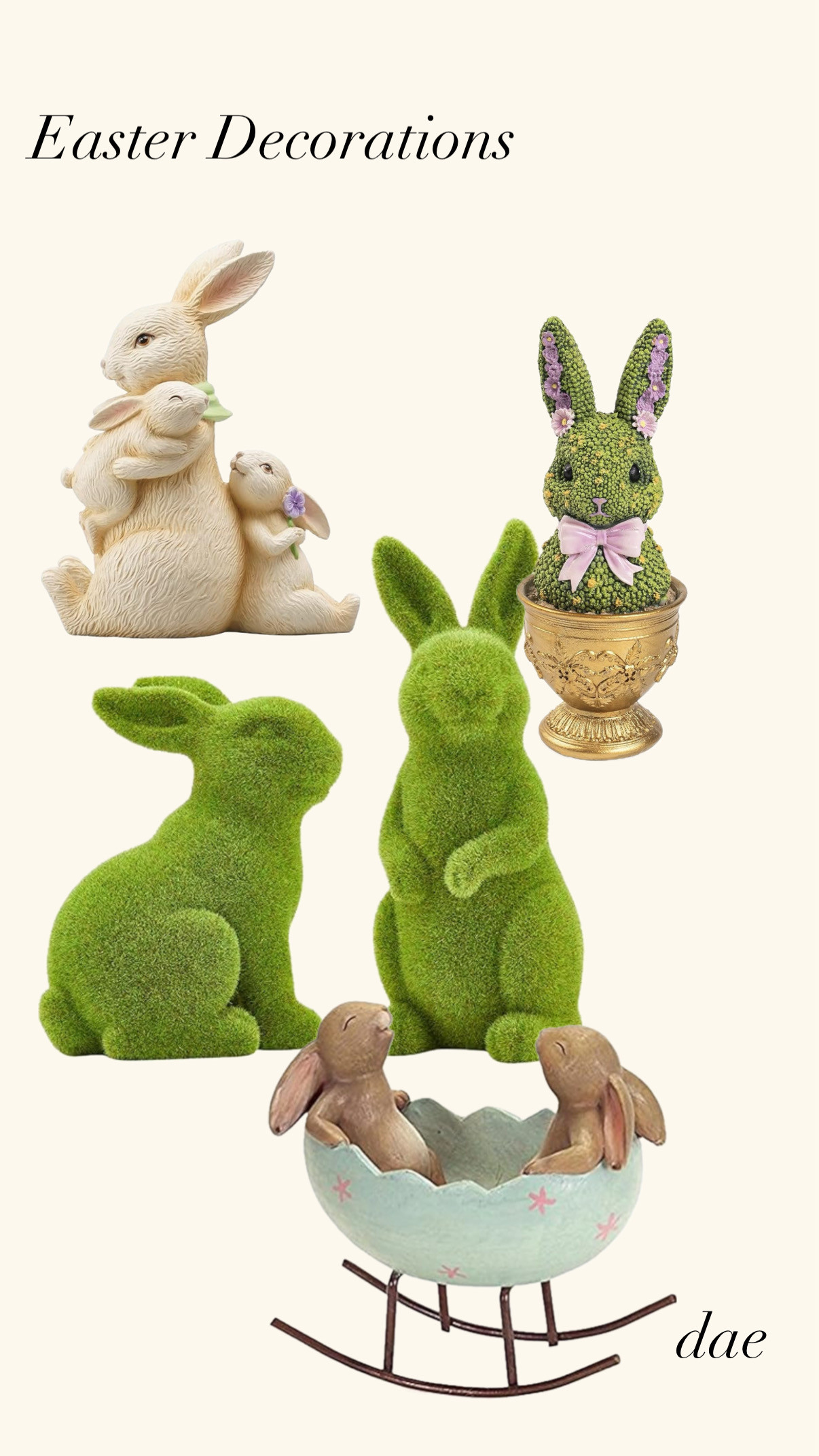 Cutest affordable Easter Decorations for around the house!
Create a stunning Easter home with these adorable affordable decorations. They are perfect for Easter brunch, spring gatherings, and holiday entertaining that can be reused each year. 
 

 #LTKSeasonal #LTKHome #LTKKids