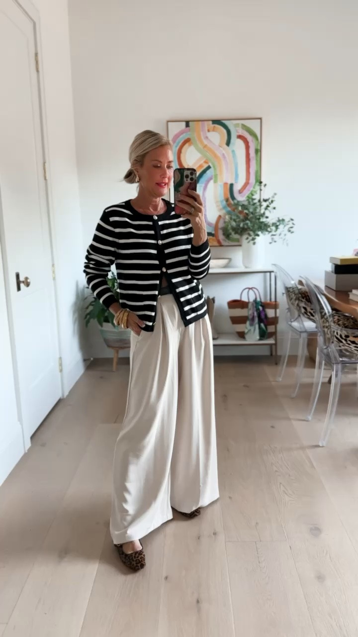 My all time fave cardigan! I have it it multiple colors and wear them all throughout the fall. Such a great Amazon staple! 
Cardigan: xs
Pants: xs

#LTKootd #LTKOver40 #LTKSeasonal
