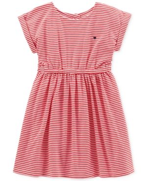 Carter's Toddler Striped Cut-Out Dress, Toddler Girls | Macys (US)