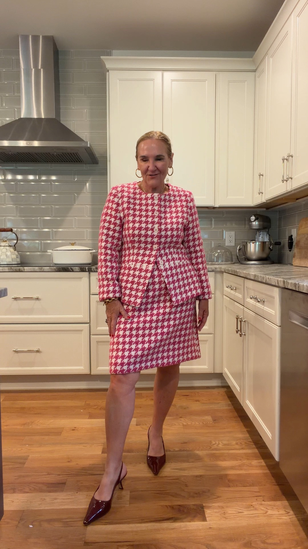 @Boden (US) 20% off! This herringbone suit is spectacular. 
Jacket 10 petite skirt 8 reg 

Linking other Boden favorites during the sale

#LTKOver40 #LTKSaleAlert #LTKWorkwear