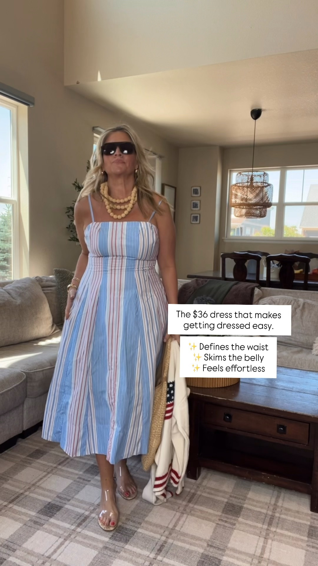✨Tap the bell, save and ❤️ for over 40 fashion, midlife style, midsize fashion and luxury looks for less. 

I bought thousands of dollars of clothes last month.

Most made me feel hotter, wider, or frumpier.

These are the pieces that didn’t.

The ones I actually wore.
The ones I’d buy again.
The ones that earned a permanent spot in my closet.

Midlife-approved.
Belly-friendly.
Summer-ready.

👑 Helping you look good, feel good.-Lindsey Denver   Check back daily for belly-friendly style, confidence, and Outfit Physics™.

#LTKOver40 #LTKMidsize #LTKPlusSize

Comment SHOP below to receive a DM with the link to this post on my LTK ⬇ https://liketk.it/6g25d