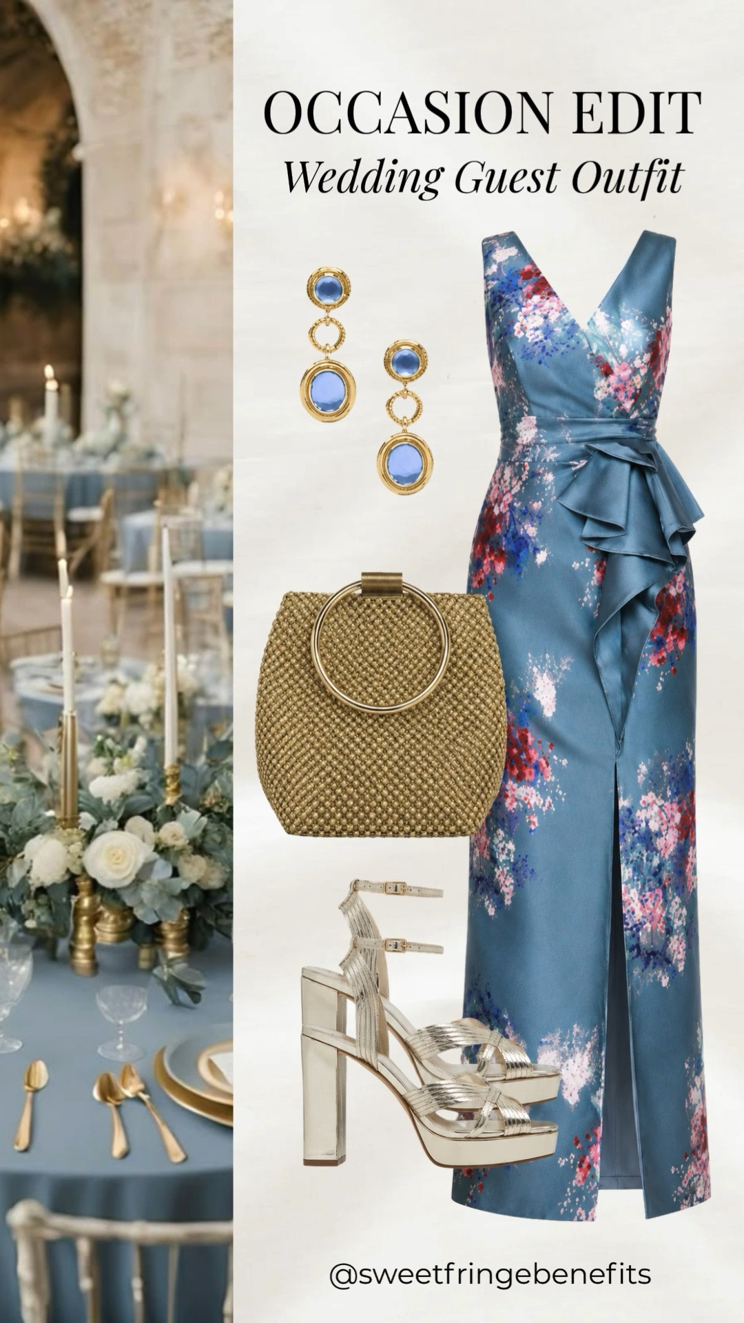 I love the flattering wrap-inspired neckline, dramatic front ruffle, and front slit that adds just the right amount of movement. Just add your favorite heels and simple jewelry for a timeless look that’s effortlessly elegant.

💡 LTK MADE EASY
❤️ Heart = Support my posts!
🔖 Save = Get sale & restock alerts
📋 Lists = Keep favorites organized
📲 Share = Send lists and products to a friend. Hello, Christmas List!
💬 Comment = Ask me anything about sizing or fit.

#LTKootd #LTKOver40 #LTKWedding